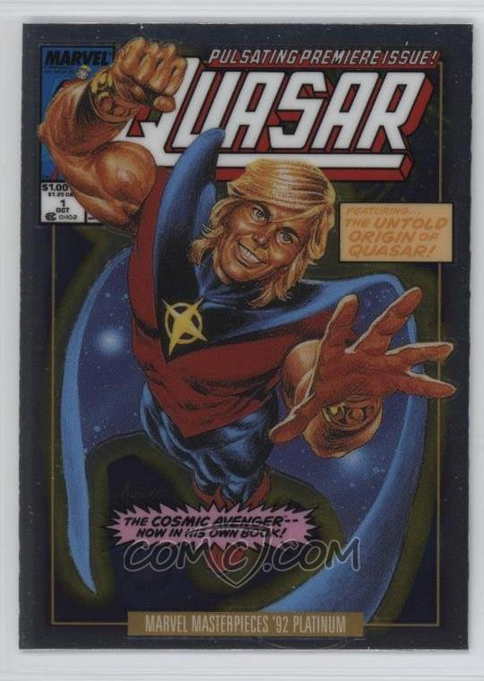 2024 Upper Deck Marvel Masterpieces '92 Platinum ##{@card.number} #{@card.title}