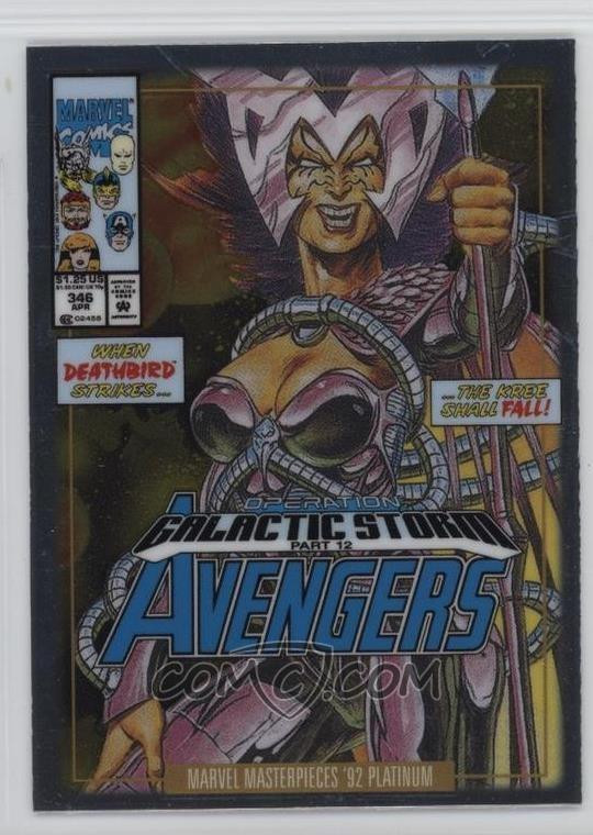 2024 Upper Deck Marvel Masterpieces '92 Platinum ##{@card.number} #{@card.title}