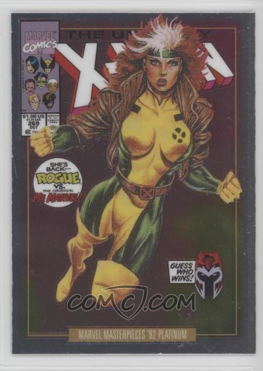 2024 Upper Deck Marvel Masterpieces '92 Platinum ##{@card.number} #{@card.title}