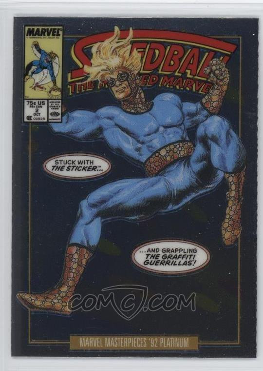 2024 Upper Deck Marvel Masterpieces '92 Platinum ##{@card.number} #{@card.title}