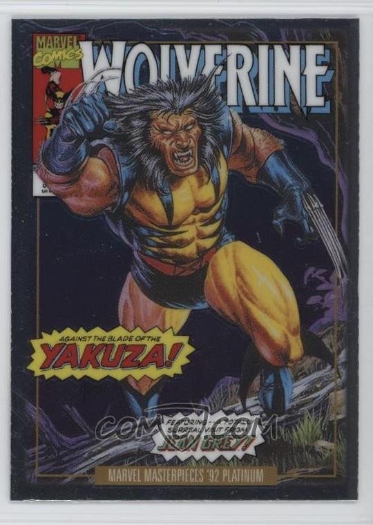 2024 Upper Deck Marvel Masterpieces '92 Platinum ##{@card.number} #{@card.title}