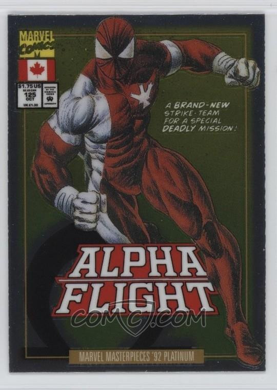 2024 Upper Deck Marvel Masterpieces '92 Platinum ##{@card.number} #{@card.title}
