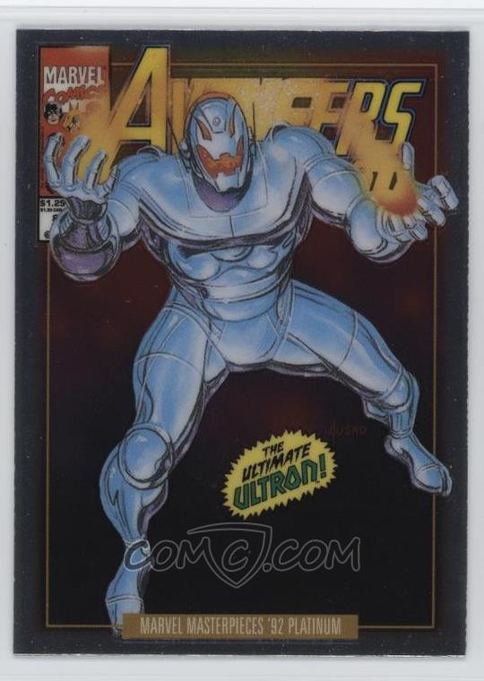 2024 Upper Deck Marvel Masterpieces '92 Platinum ##{@card.number} #{@card.title}