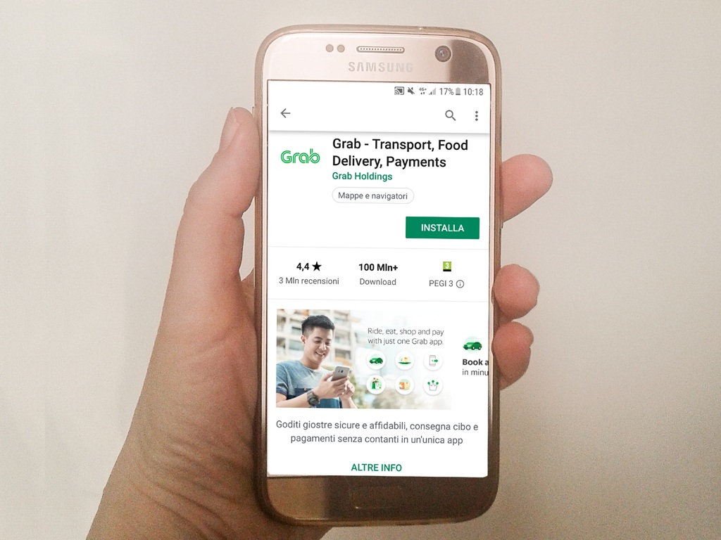 Applicazioni Grab e Gojek per muoversi in Indonesia