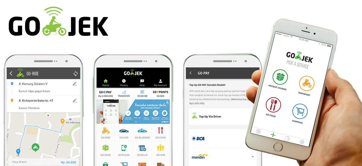 Applicazioni Grab e Gojek per muoversi in Indonesia 
