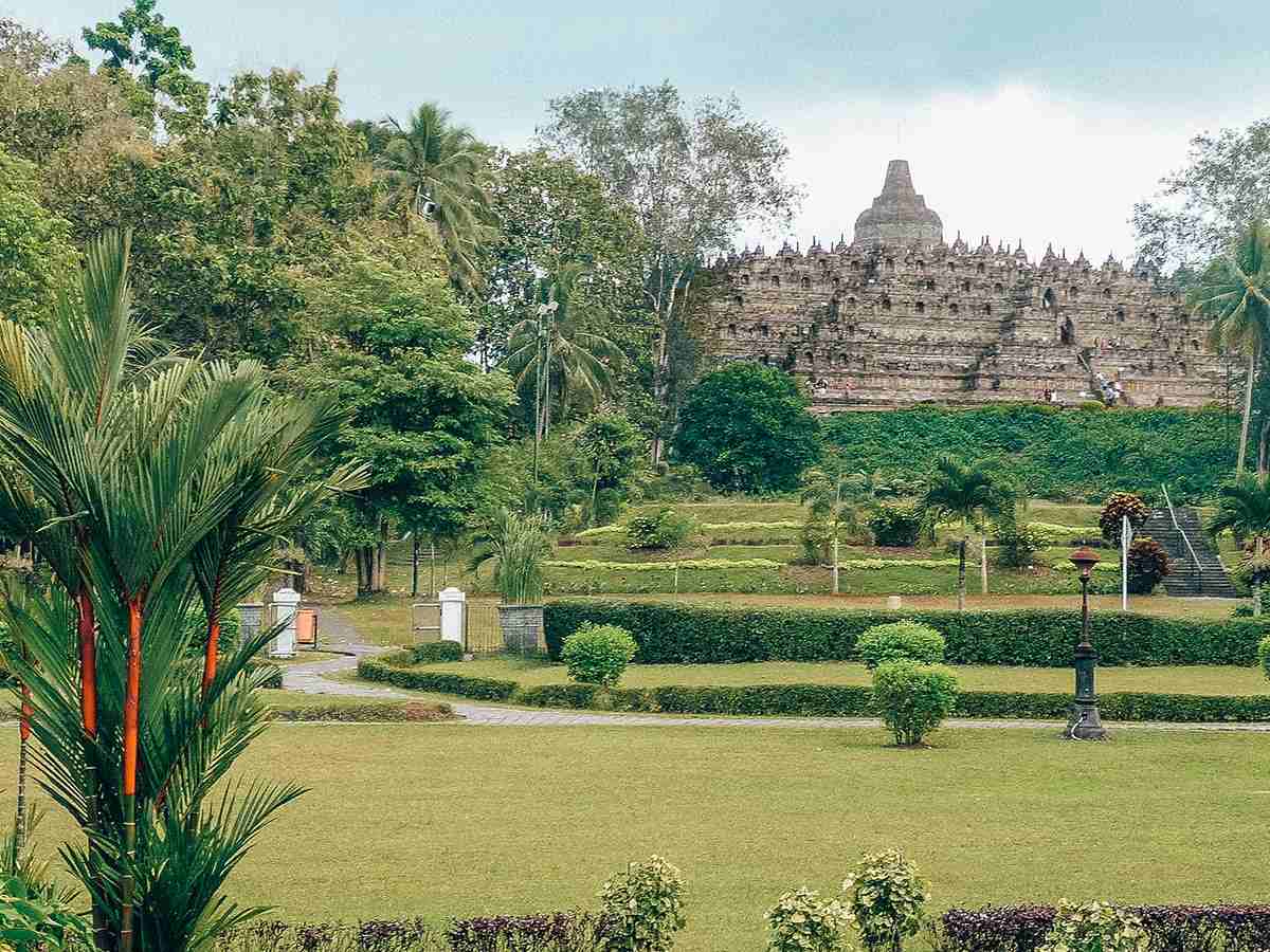 I giardini di Borobudur a Java