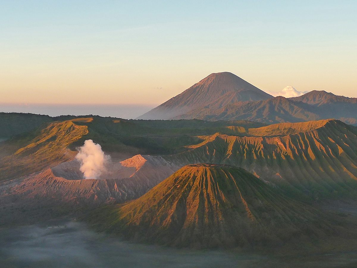 Guida al vulcano Bromo.