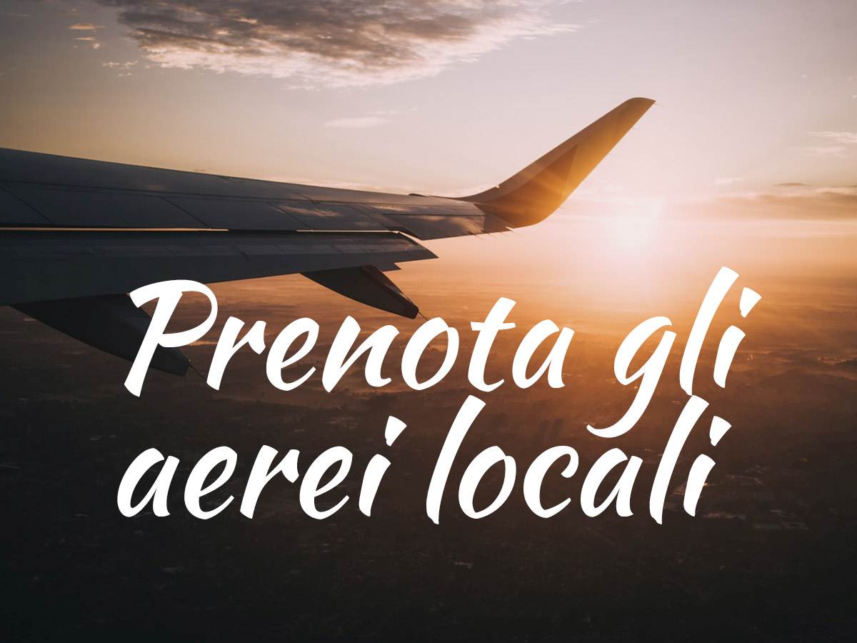 Isola di java, gli aerei locali: orari e prezzi. 