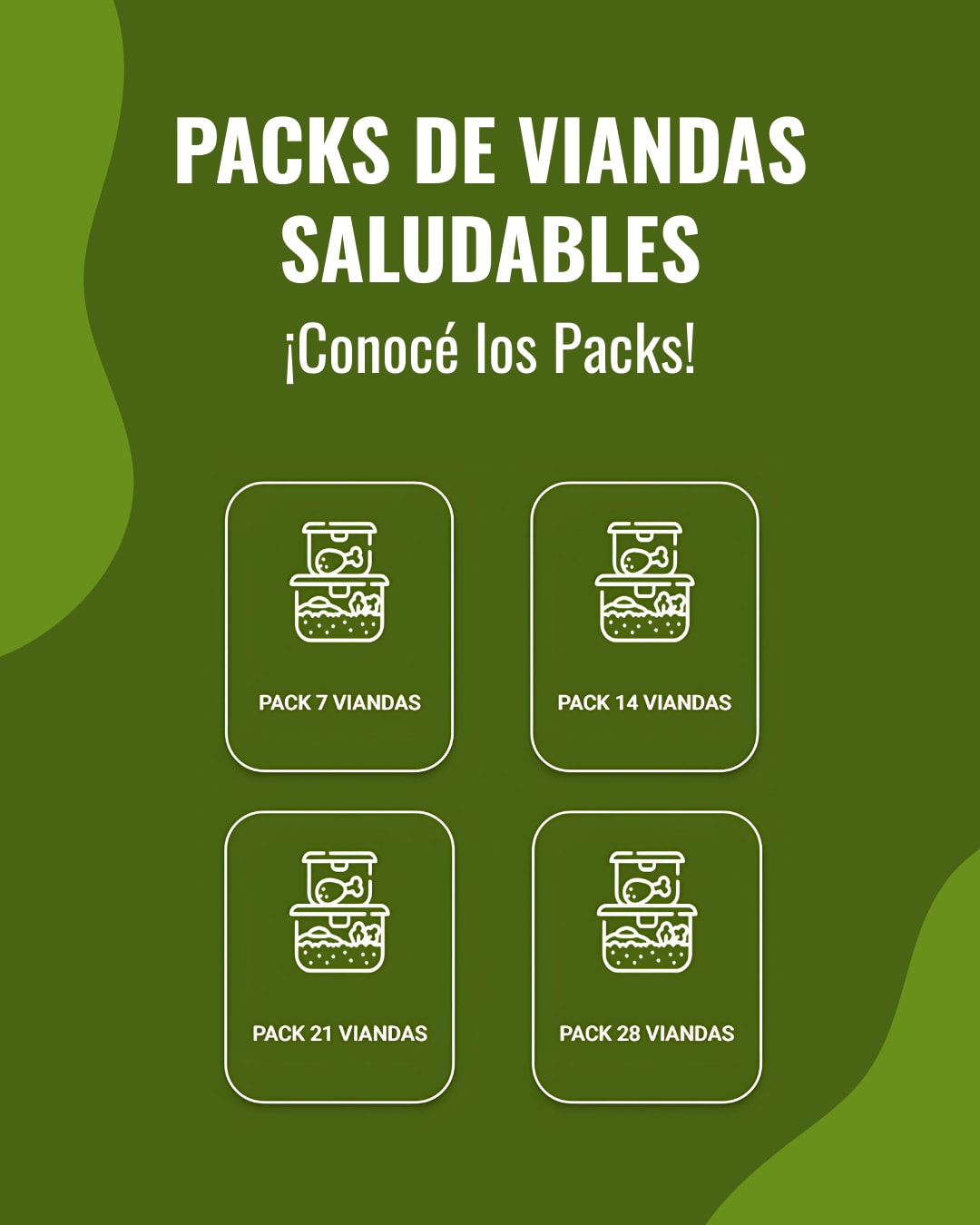 Pack de Viandas saludables
