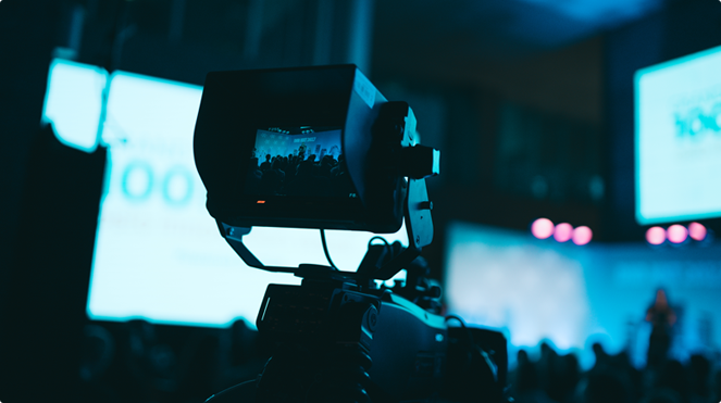 use videos for events