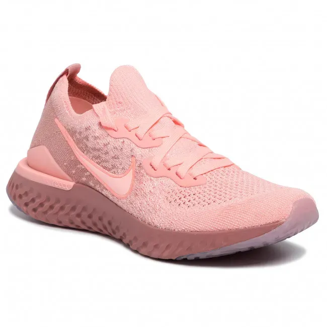 Prominente cobertura vía W NIKE EPIC REACT FLYKNIT 2 | BQ8927-600