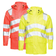 REGNJAKKE HI-VIS PU 240G KL.3