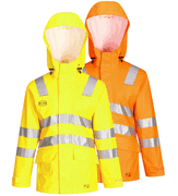 REGNJAKKE HI-VIS PU DAME Kl. 3