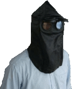 * MONKEY MASK SVEISEHETTE Ø50 RUNDE GLASS DIN11