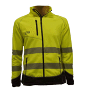 JAKKE FLEECE HI VIS DAME