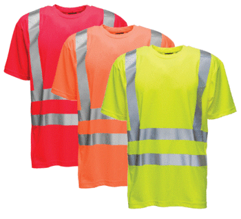T-SKJORTE HI-VIS COOLDRY EN 20471 KL. 2