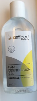 HÅNDDESINFEKSJON ANTIBAC FLASKE 85%  100ML GEL