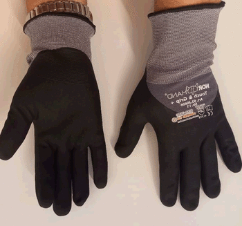 NORHAND HANSKE TOUCH & GRIP+3/4 DYPP FOAM