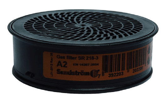 SUNDSTRØM SR218-3 GASSFILTER A2