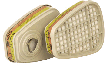 3M 6075 A1+FORMALDEHYD  FILTER ESKE Â 4 PAR
