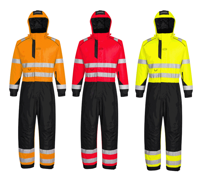 KJELEDRESS VINTER DAME HI-VIS  EN 20471