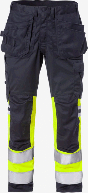 Fristads Flamestat Synlig Håndverkerbukse Stretch, Kl 1 2163