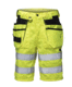 SHORTS HÅNDV. HI VIS GUL/SVART KL. 1