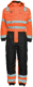 KJELEDRESS VINTER HI-VIS ORANGE/SVART EN 471 KL. 3