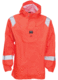 REGNJAKKE PVC A.FL ORANGE M/ REFL. 450 G/M2