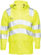 REGNJAKKE HI-VIS PU 240G GUL KL.3