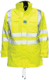 REGNJAKKE PARKAS GUL KL 3 - EN343/EN20471/EN14116