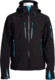 JAKKE PROSHELL EXTREME SVART/TURKIS 7090-28
