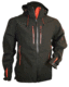 JAKKE PROSHELL EXTREME SVART/RØD 7090-06