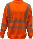 COLLEGEGENSER HI-VIS ORANGE KL. 3