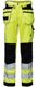 BUKSE HI-VIS GUL/SVART EN 20471 KL 2