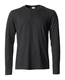 T_SKJORTE BASIC-T L/S CLIQUE SVART 029033-99
