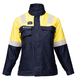 JAKKE M/ZIP DAME MAR/GUL 350g EN 11612,11611,1149, IEC 61482