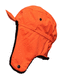 LUE VINTER M/ØREKLAFFER HI-VIS ORANGE/SVART STR S/M