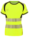 T-SKJORTE HI-VIS KL 2 DAME GUL/SVART
