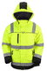 JAKKE VINTER HI-VIS GUL/SVART KL. 3