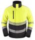 JAKKE STRETCH HI-VIS GUL/SVART KL 2