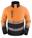 JAKKE STRETCH HI-VIS ORANGE/SVART KL 2