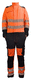 KJELEDRESS STRETCH HIVIS ORANGE/SVART KL 3