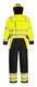 KJELEDRESS VINTER HI-VIS GUL/SVART EN 20471 KL. 3