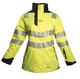 SKALLJAKKE HI-VIS DAME GUL/SVART KL 2 EN 343