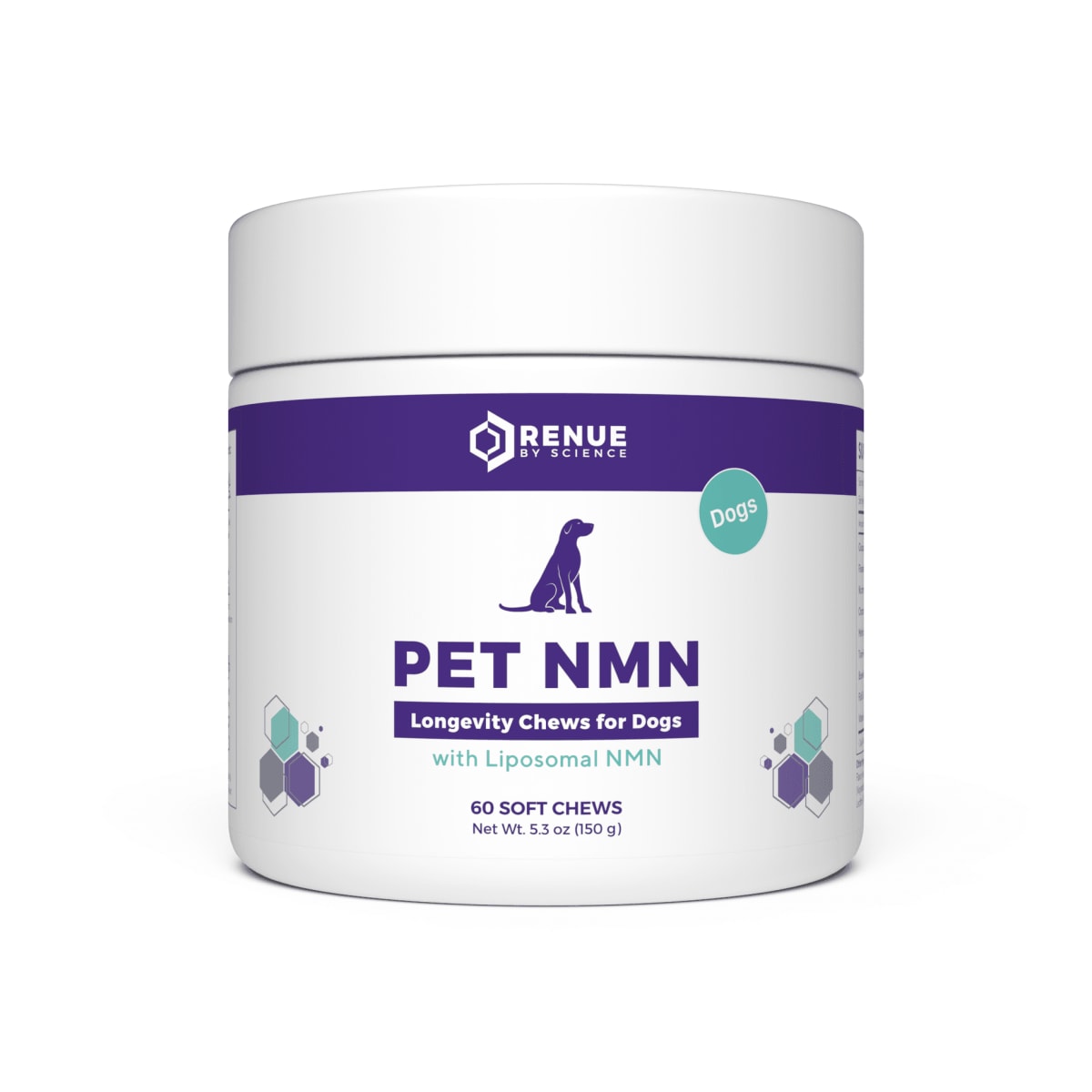 PET NMN Longevity Chews for Dogs jar