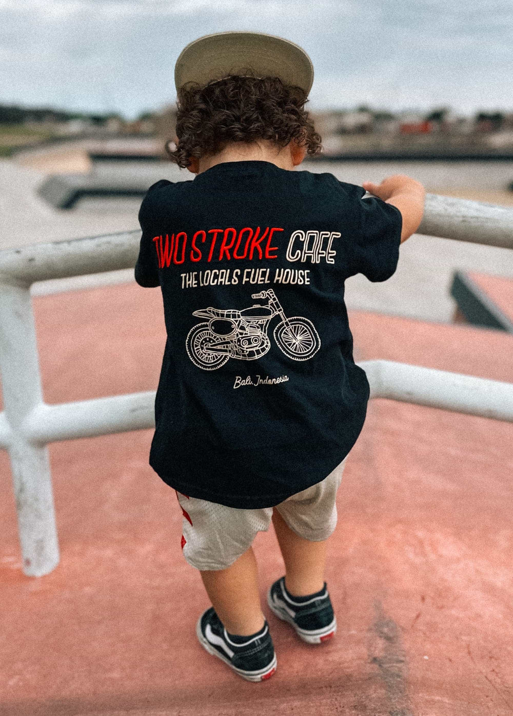 Little Trouble apparel worn during an everyday bike adventure