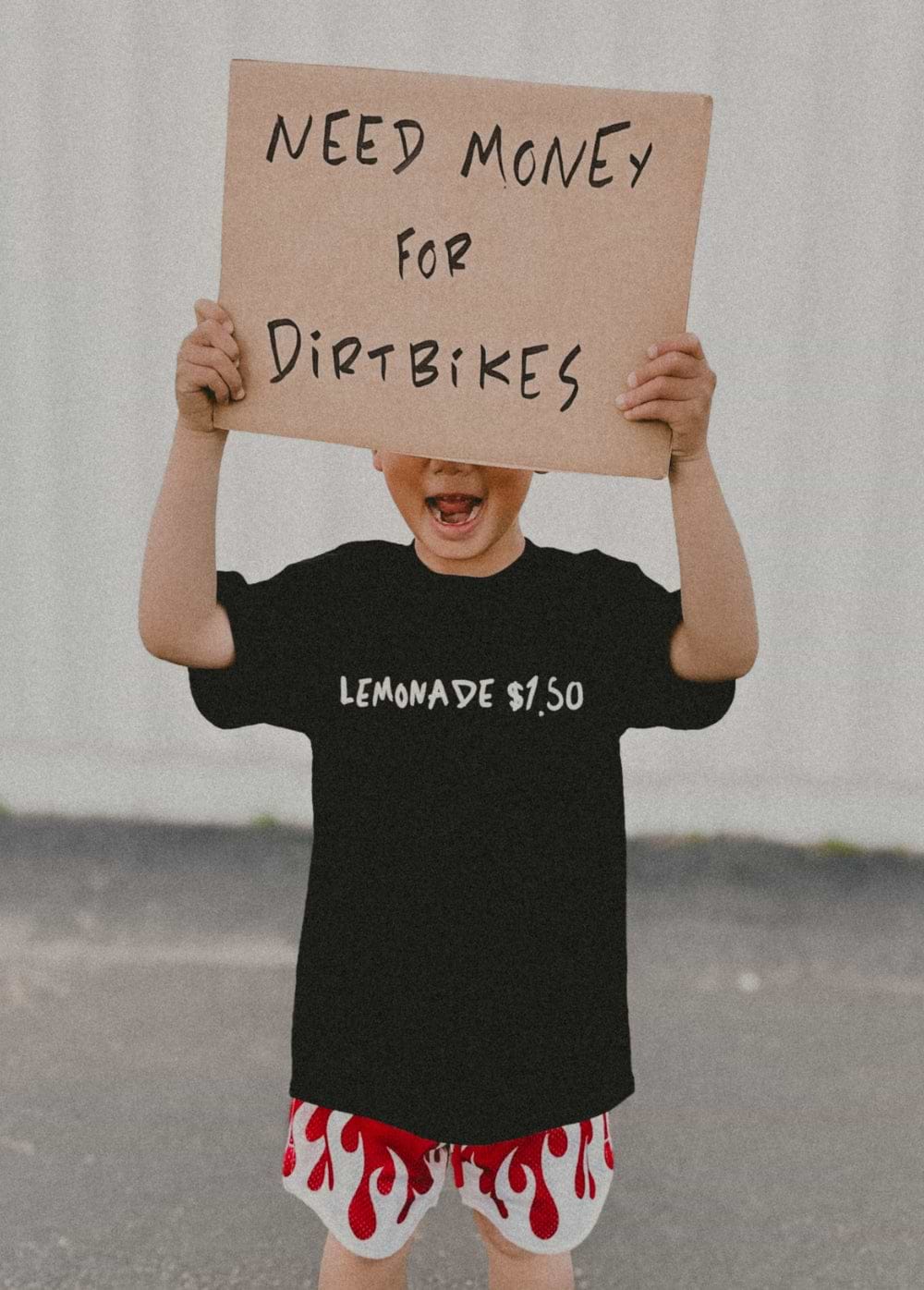 Little Trouble dirt-bike graphic clothing