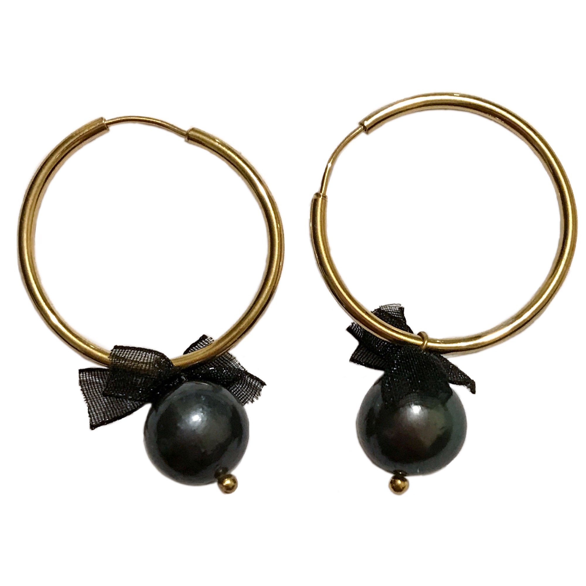 Boucles d'oreille LES NÉRÉIDES Doré, bronze, cuivre