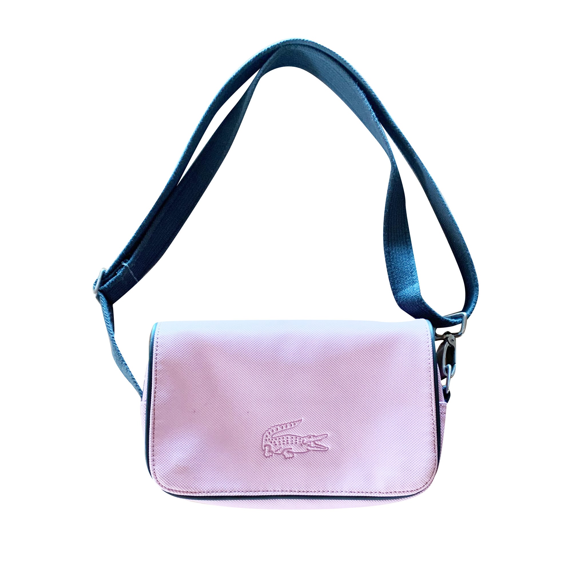 sac lacoste bandouliere rose